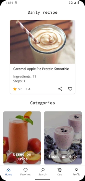 Healthy Smoothie Recipes 6.03 Screenshot