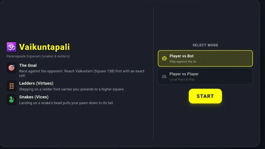 Vaikuntapali Snakes & Ladders 2.0.16 Screenshot
