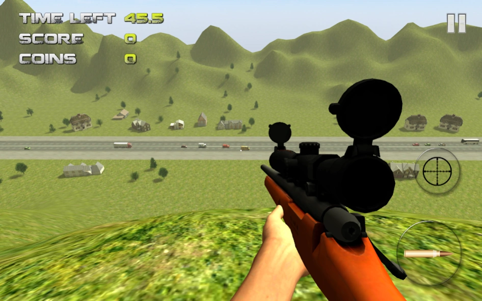 Review Screenshot - Sniper Game – Enjoy Hunting Moving Traffic