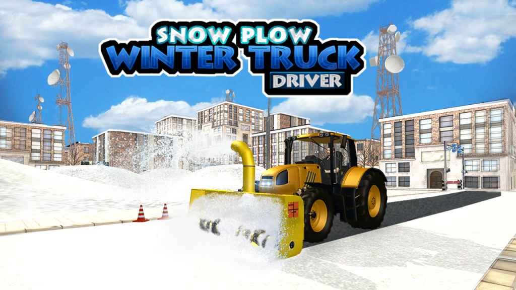 Snow Plow Winter Truck Driver 1.10 Screenshot.
