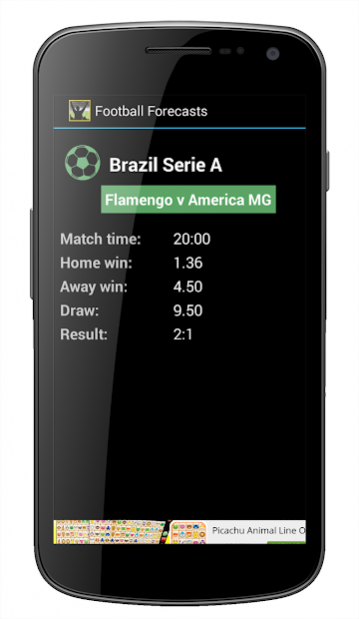 Soccer Predictions for Soccer Games Today. 15.0 Screenshot