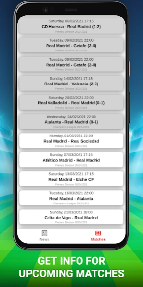 Soccer News For Madridista - L Screenshot