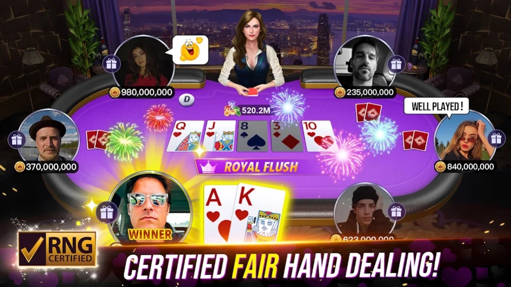 Poker Fever - Win your Fame 10.0.3 Screenshot