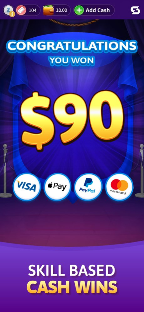 Solitaire Skillz:Win Real Cash 1.3.0 Screenshot