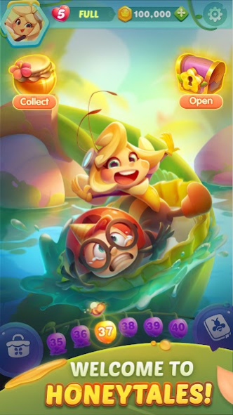 Solitaire - Honey Tales 1.14 Screenshot