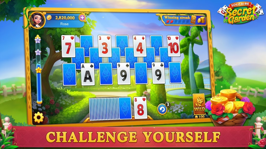 Solitaire-Secret Garden 1.06 Screenshot