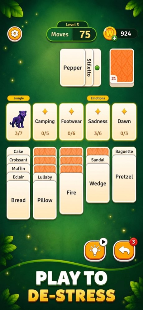 Solitaire Word Association 1.38 Screenshot