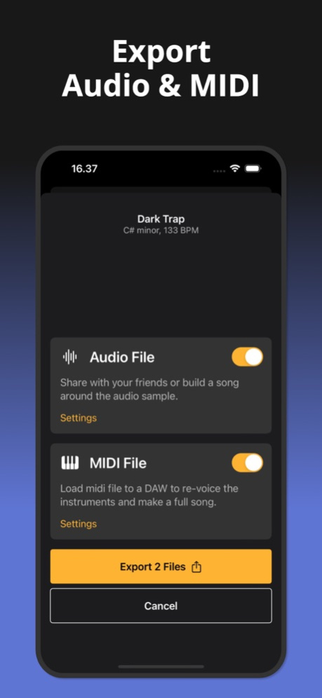 Songen: Generative Studio 3.1.18 Screen Captures 3