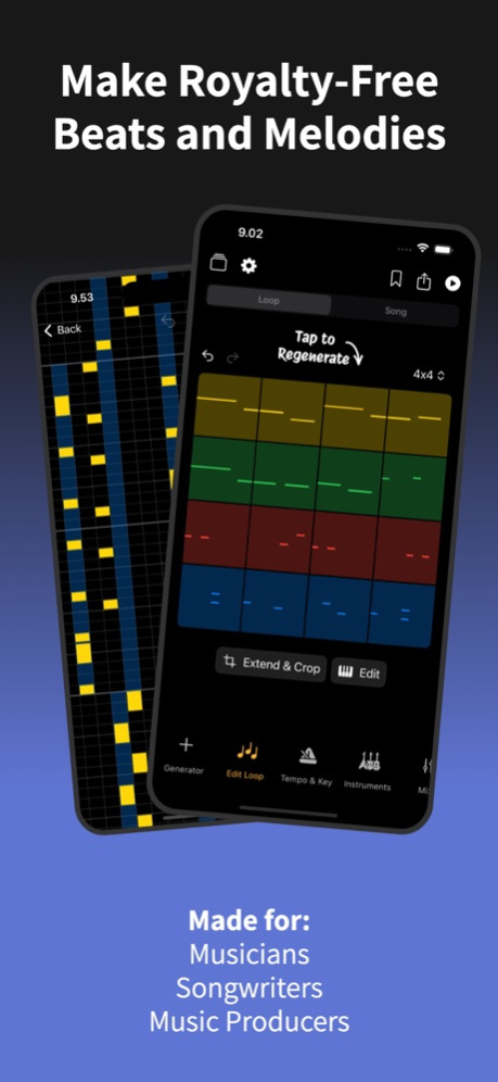 Songen: Generative Studio 3.1.18 UI shots 2