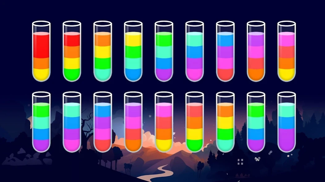 Review Screenshot - Puzzle Game – Sort the Water into the Tubes by Color