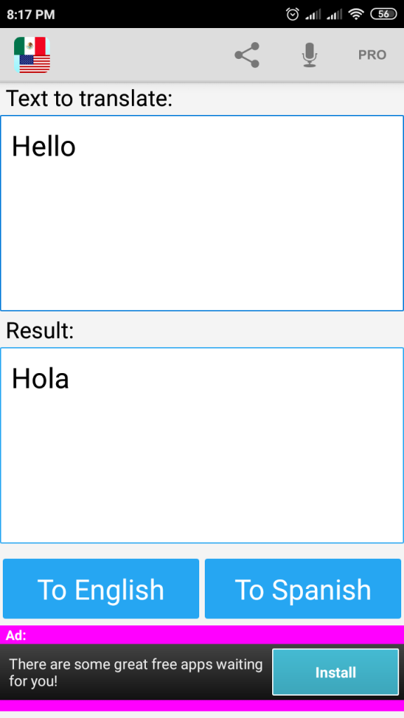 english to spanish voice translator