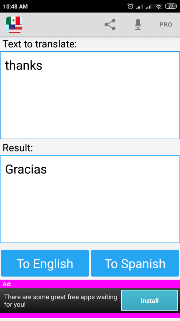 Spanish English Translator 12.3 Free Download