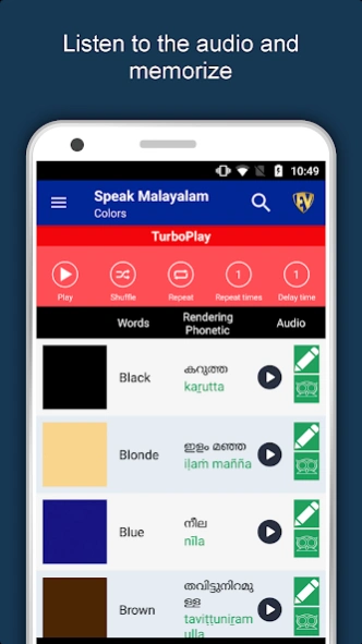 Learn Malayalam Language App 2.0.2 Screenshot