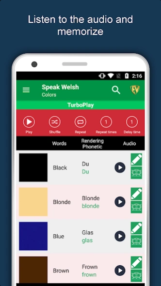 Learn Welsh Language Offline 2.0.2 Screenshot