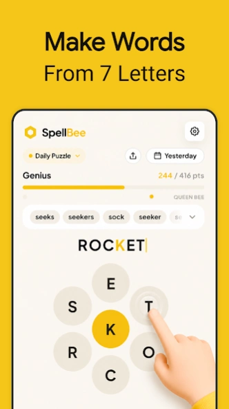 SpellBee: Spelling Puzzle 4.1.2 Screenshot