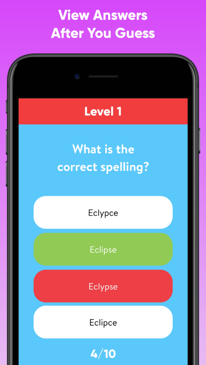 Spelling Test 2.88 Screenshot