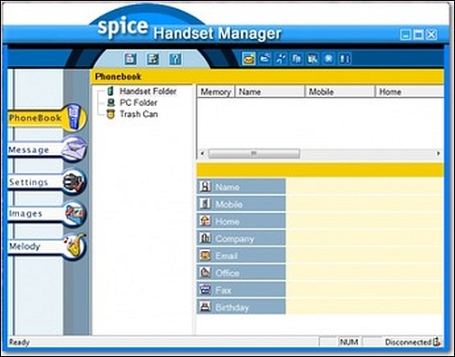 Spice M-6060 PC Suite