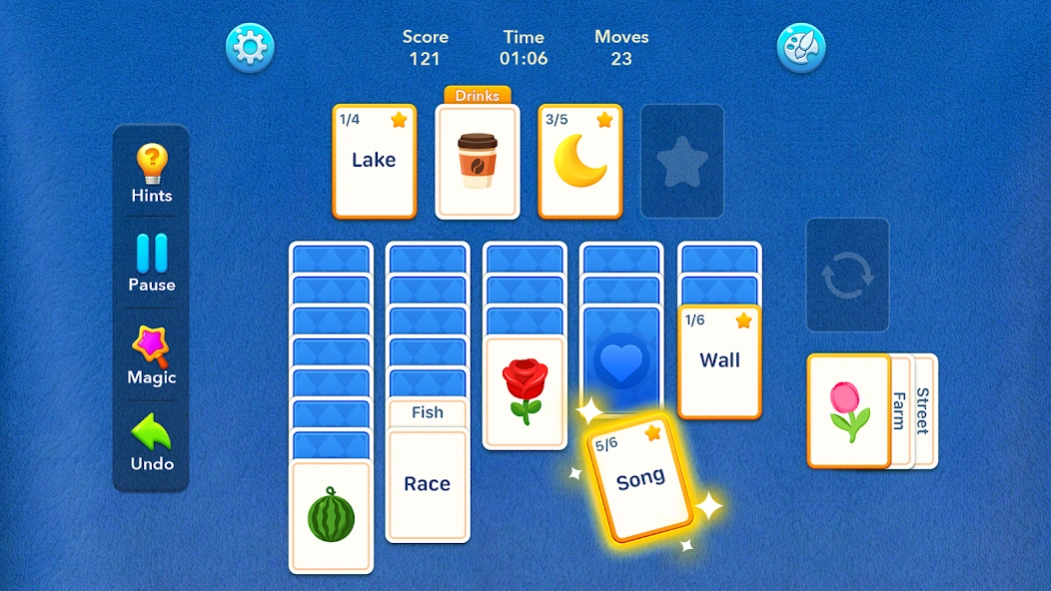 Spider Solitaire: Word Games 1.3.6 Screenshot