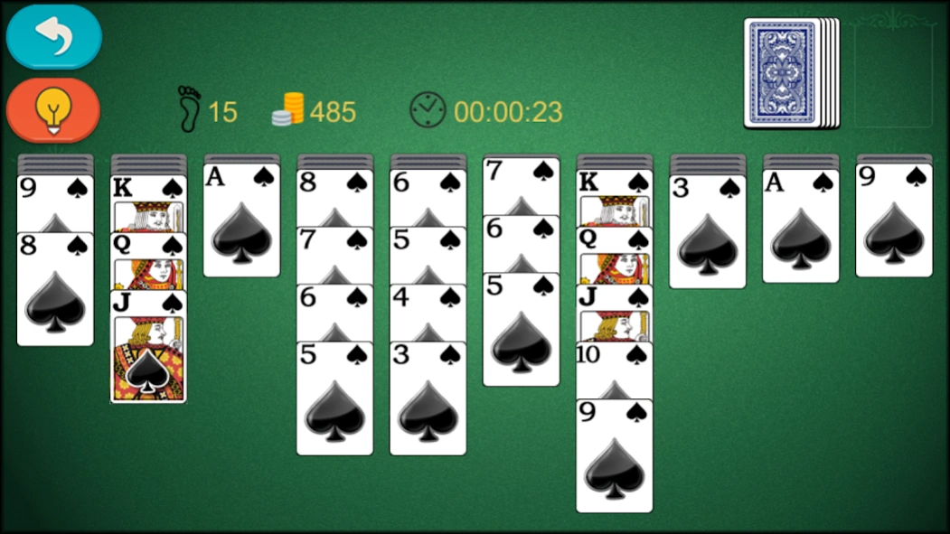 Spider Solitaire Classic 1.1.2 Screenshot