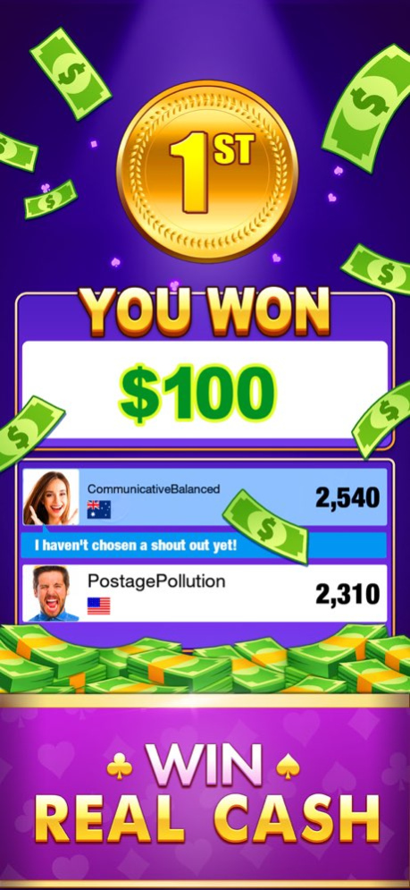 Spider Solitaire: Win Cash 1.0.7 Screenshot