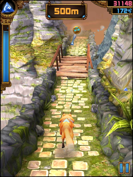 Review Screenshot - Running Game – Can You Protect the Aztec Temple?