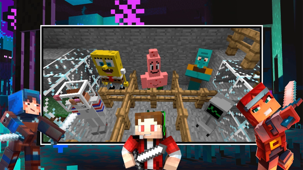 Sponge Bob Mod For Minecraft 4.16 Screenshot