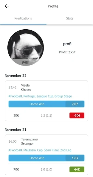 Sports betting tips - betzona 26.4.6 Screenshot