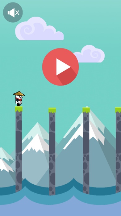 Spring Baby Ninja Panda - Stick Jumpy Hero 1.0 Screenshot