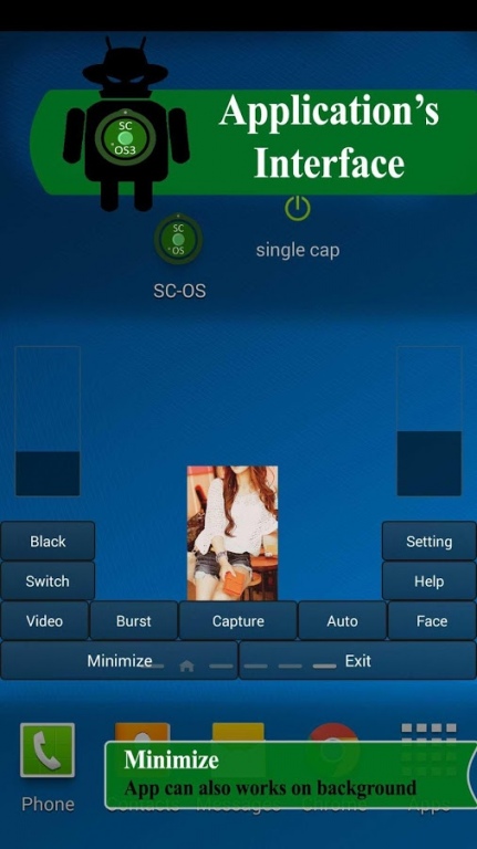 Spy Camera OS 3 (SC-OS3) 0.6.0 Screenshot