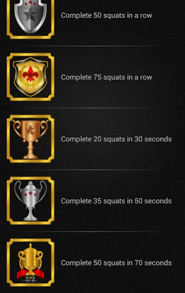Squats Trainer Screenshot