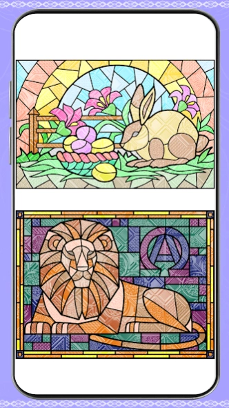 Stained Glass Color by Number 2.7 Screenshot