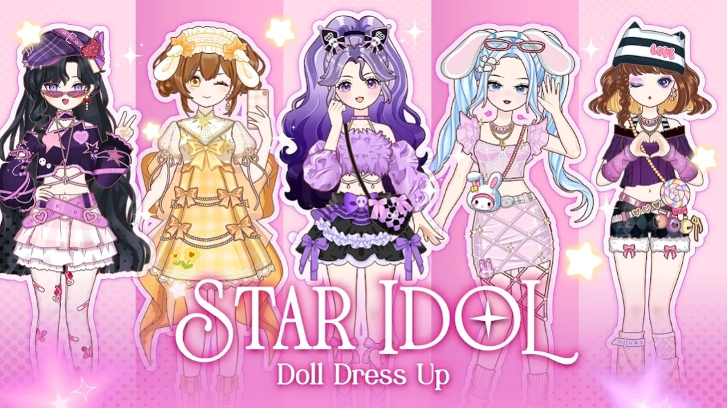 Star Idol: Anime Doll Dress Up 0.2.7 Screenshot