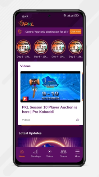 Review Screenshot - A Great Starsports Android app!