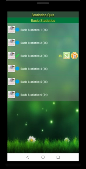 Statistics Quiz 2.910 Screenshot