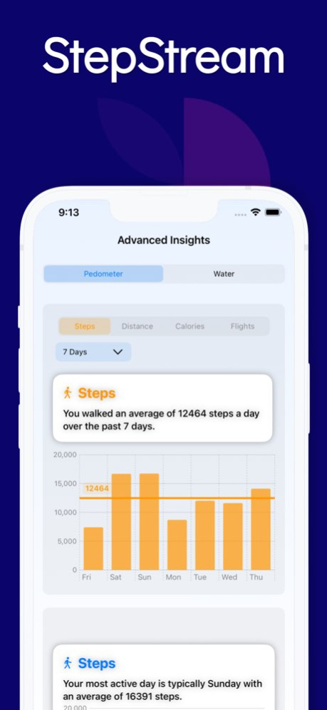 StepStream Screenshot