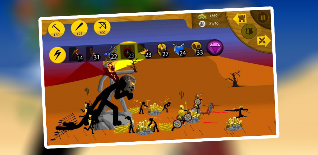 Download Stickman War: Stick Fight Army android on PC
