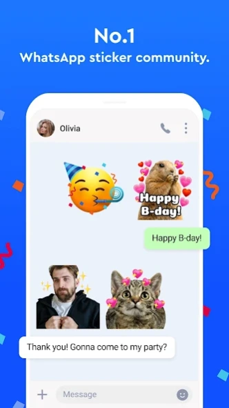 Review Screenshot - A Creative and Resources Sticker Maker App