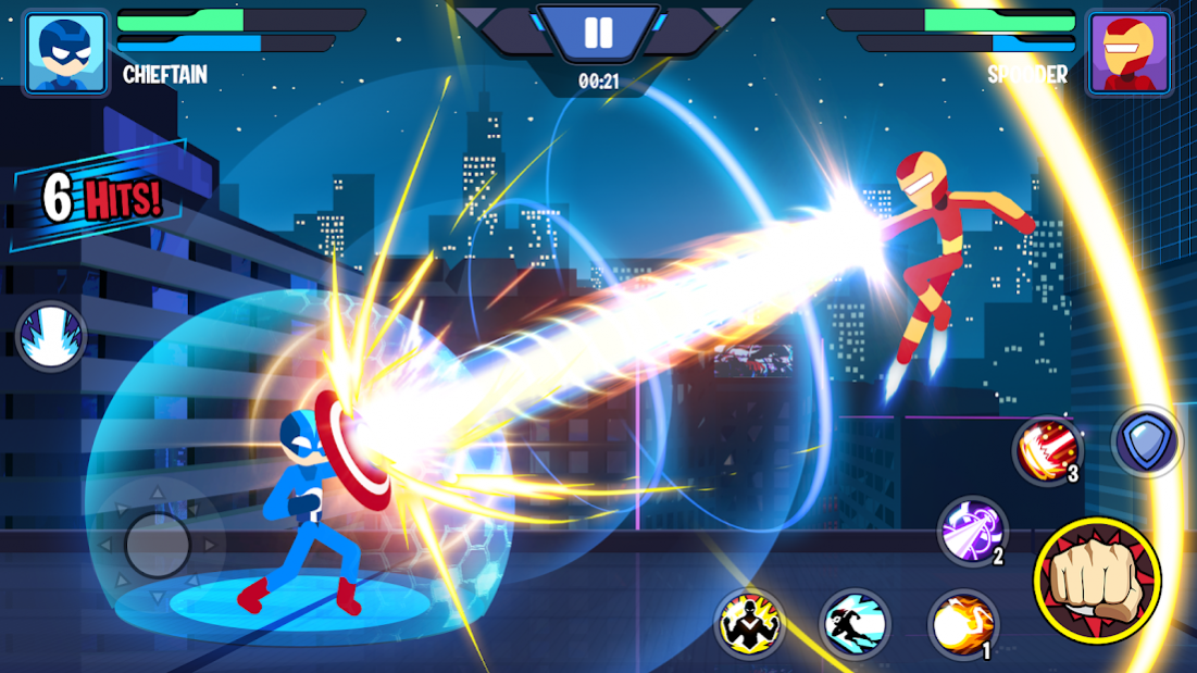 Download Stickman Hero Fight : All-Star MOD APK v4.0 (Unlimited Money) For  Android