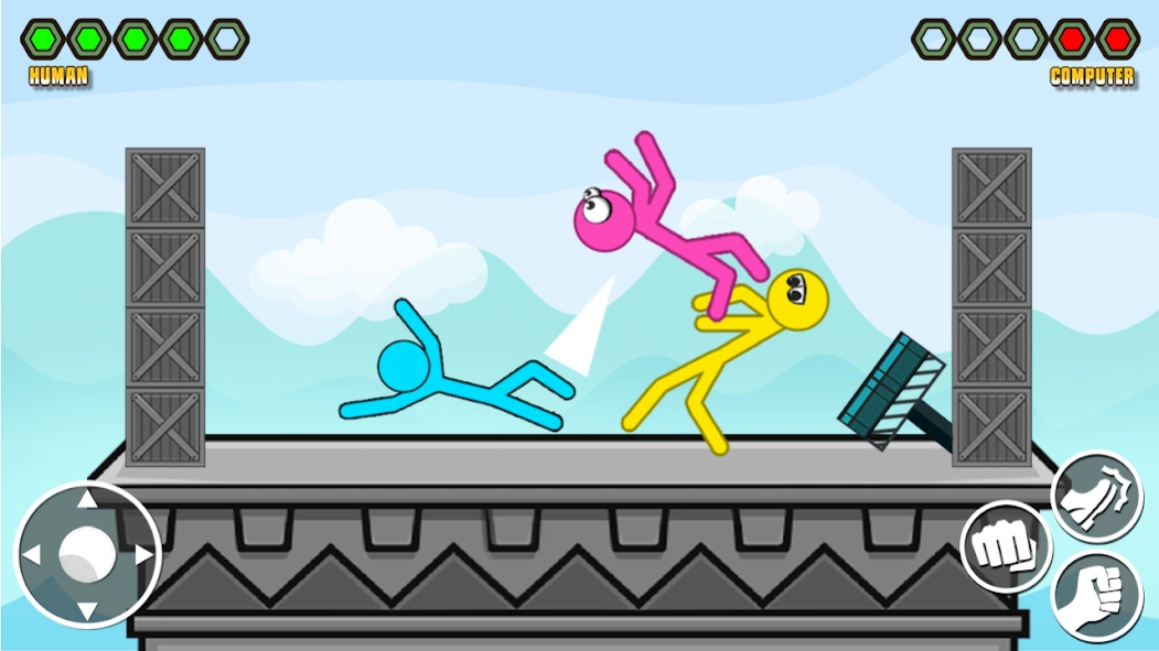 Stick-man Kick Fighting Game 1.7 Screenshot