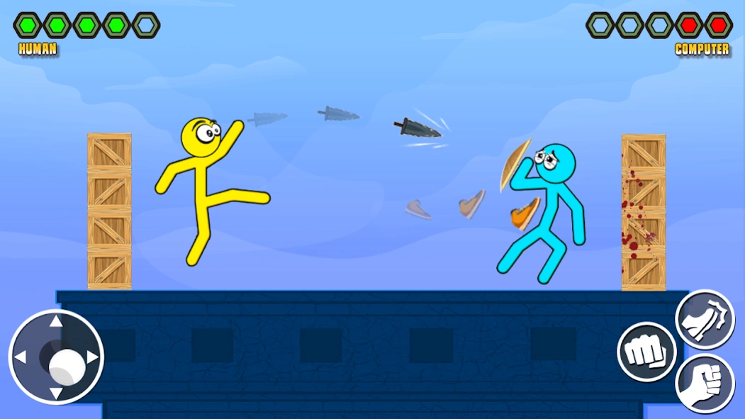 Stick-man Kick Fighting Game 1.7 Screenshot
