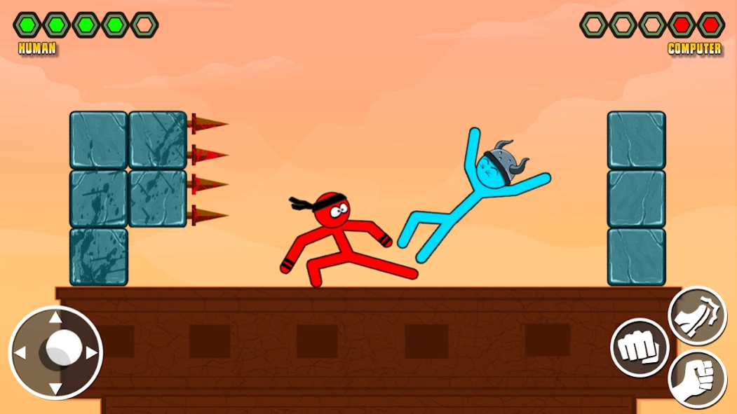 Stick-man Kick Fighting Game 1.7 Screenshot