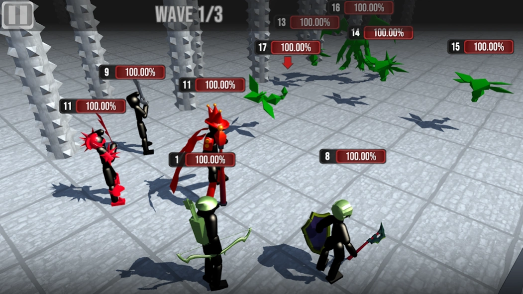 Stickman Raid Warriors Legends 1.21 Screenshot