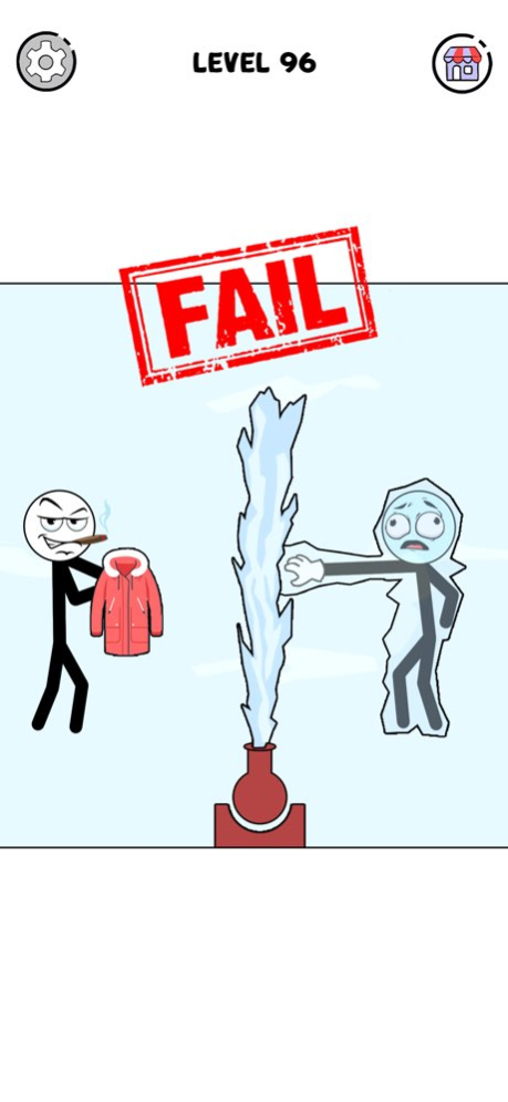 Stickman Thief Puzzle IQ Games 2.3 Screenshot