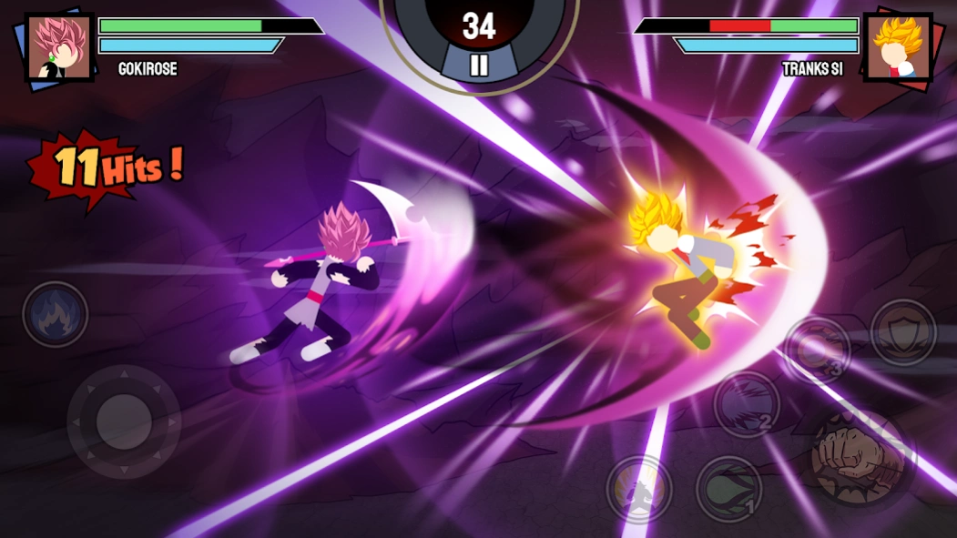 Review Screenshot - Stickman Game – Fight and Defeat Your Opponents