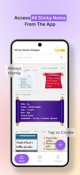 Sticky Notes + Widget 48 Screenshot