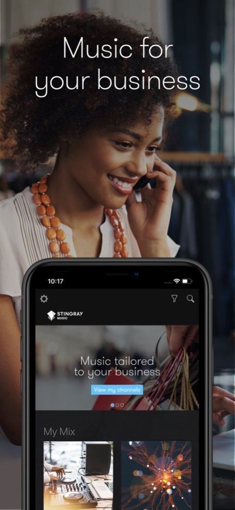 Stingray Music for Business 9.7.5 Screenshot
