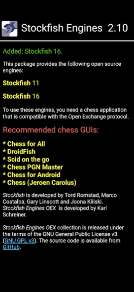 Android Chess Engine Package 