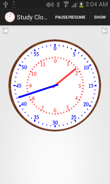 Study clock