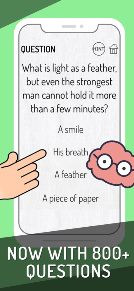 Genius Brain Test: Tricky Quiz 3.1 Screenshot