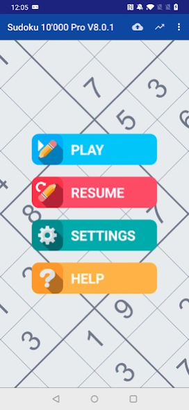 Sudoku 10'000 Pro 8.2.0 Screenshot